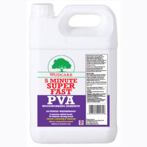 Wudcare 5 minute PVA Adhesive 5Lt
