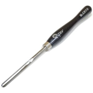 Charnwood M2017-1 M2 Cryo Hardened HSS 3/8″ Spindle Gouge – Short Version