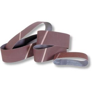 150mm X 2000mm Aluminium Oxide Abrasive Sanding Belts Pkt of 2 )